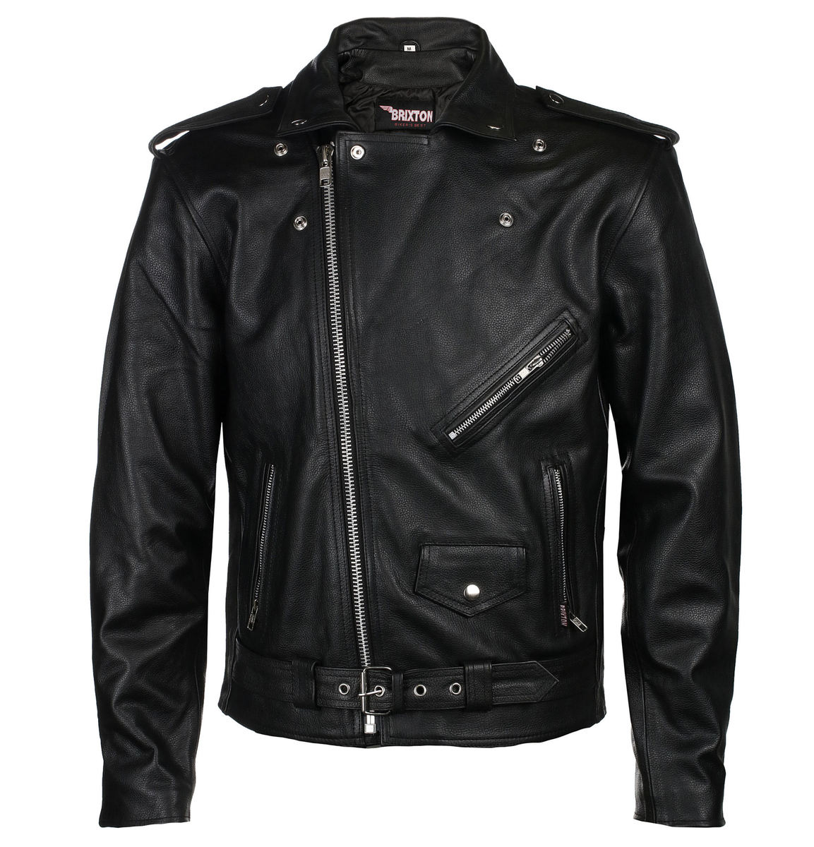 leather jacket (crooked) - BRIXTON