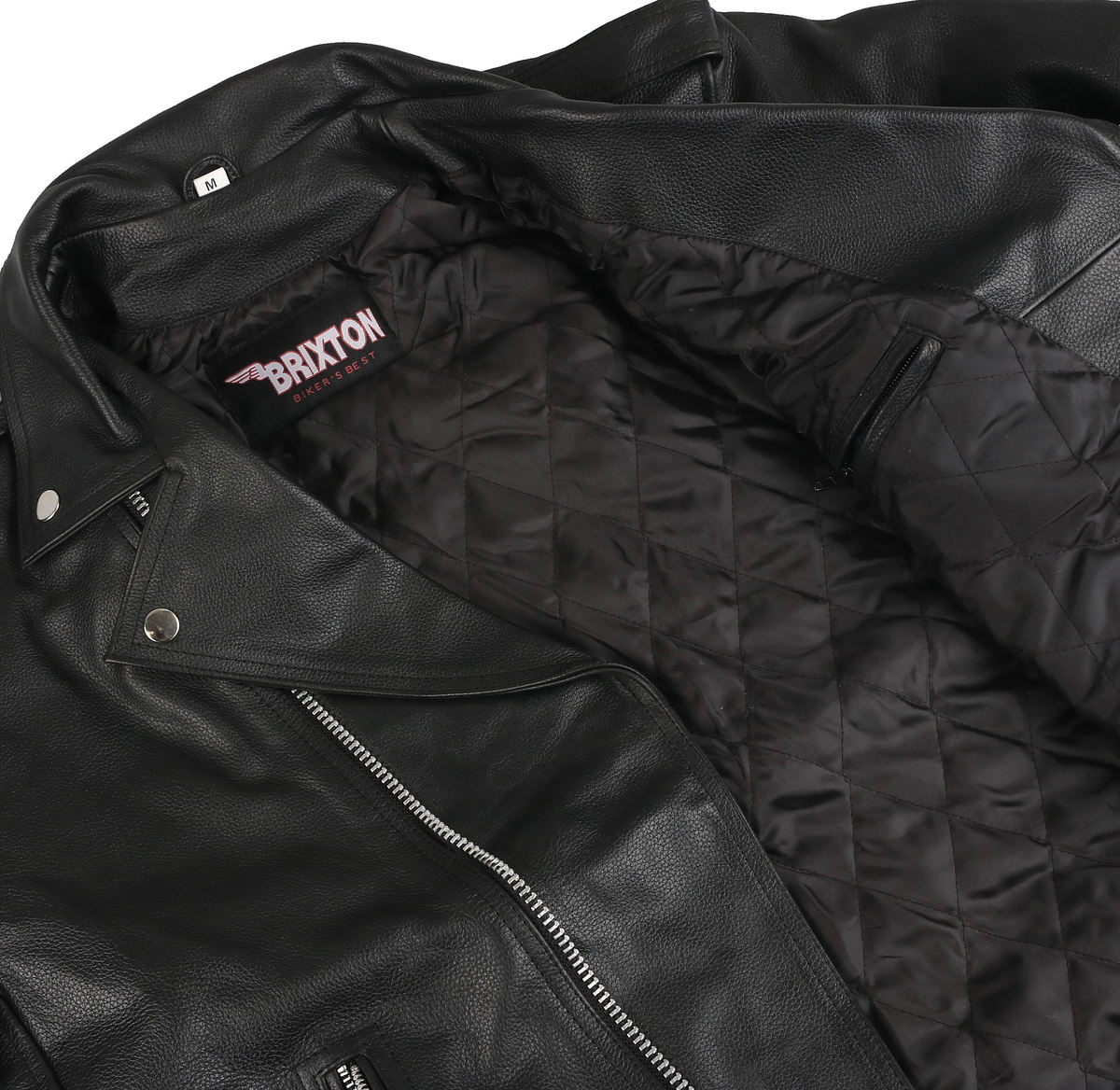 leather jacket (crooked) - BRIXTON