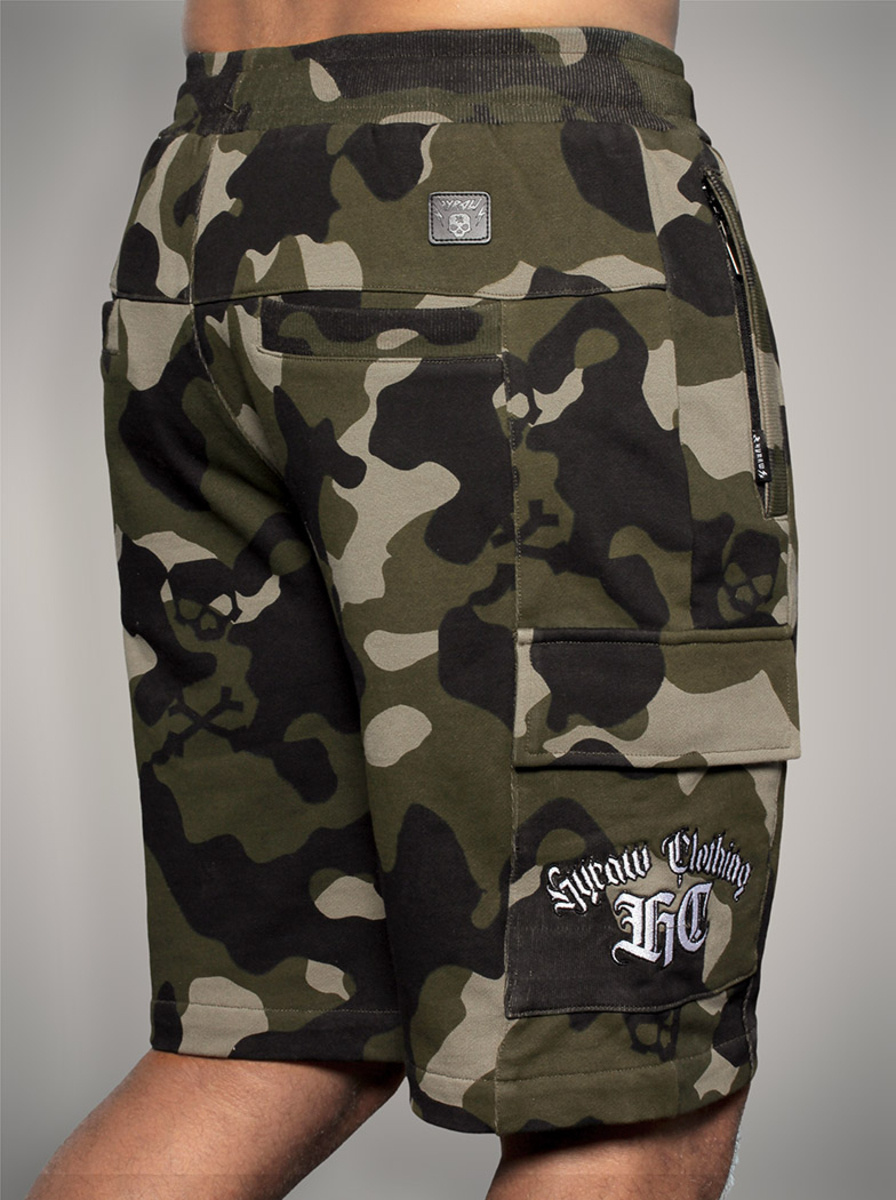 men's shorts HYRAW - TROOPER - Cargo Jogg