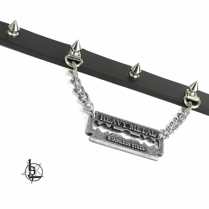 hot topic razor blade necklace