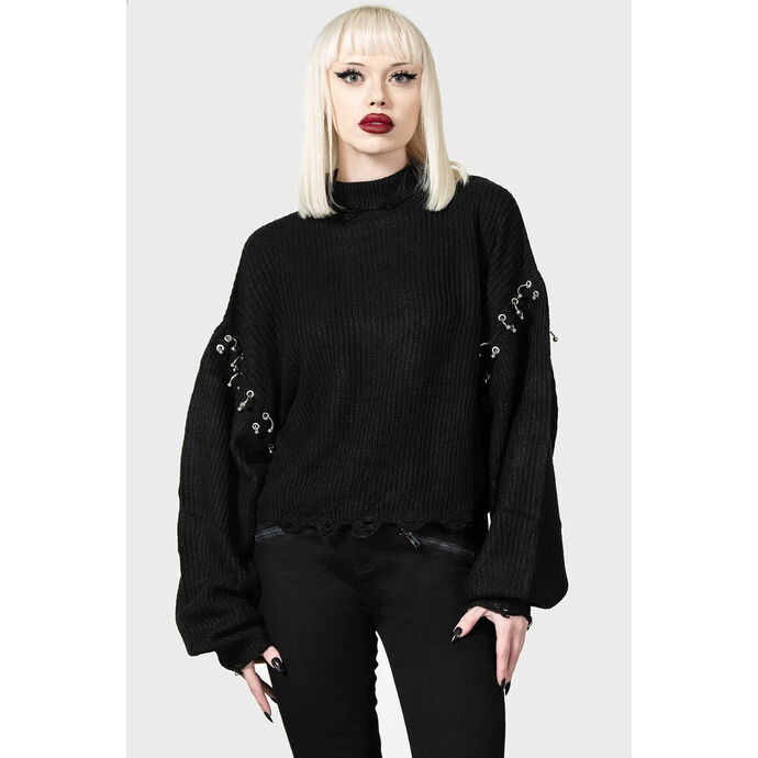 Women's sweater KILLSTAR - Rook Knit - Black