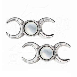 ALCHEMY GOTHIC Earrings - Triple Goddess - E401