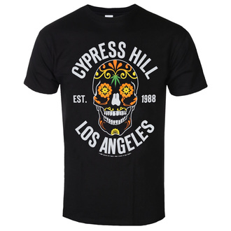 t-shirt metal men's Cypress Hill - 1988 Los Angles - LOW FREQUENCY - CYTS0901