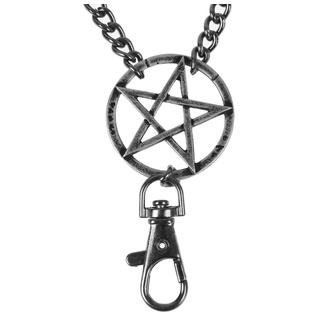 Collar Pentagram, LEATHER & STEEL FASHION