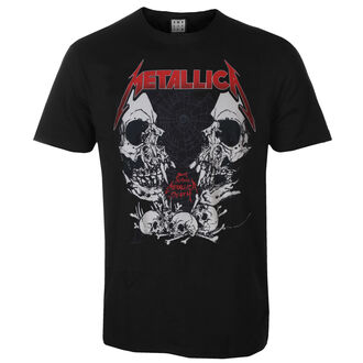 men's t-shirt METALLICA - TOUR 1986 - BLACK - AMPLIFIED