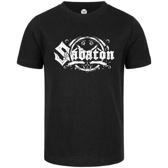 Sabaton - Crest Kids T-Shirt - black/white - METAL-KIDS - 819.25.8.7