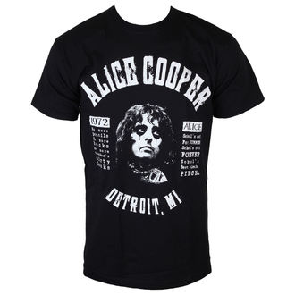 t-shirt metal men's Alice Cooper - Schools Out Lyrics - ROCK OFF, ROCK OFF, Alice Cooper