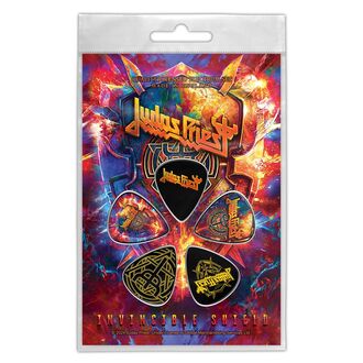 JUDAS PRIEST plectrums - INVINCIBLE SHIELD - RAZAMATAZ, RAZAMATAZ, Judas Priest