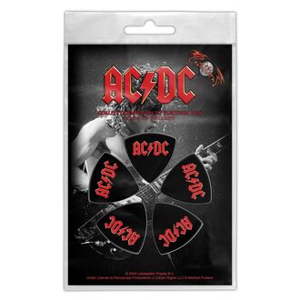 AC/DC plectrums - LOGO - RAZAMATAZ, RAZAMATAZ, AC-DC