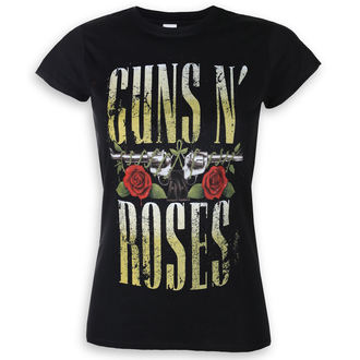 t-shirt metal women's Guns N' Roses - Big Guns - ROCK OFF - GNRTS24LB