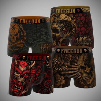 men's boxers (set of 4 pieces) HYRAW - FREEGUN 2025, HYRAW