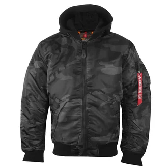men's jacket (bomber) ALPHA INDUSTRIES - MA-1 ZH Back EMB Camo