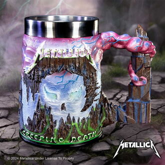 mug (beer mug) Metallica - Creeping Death, NNM, Metallica