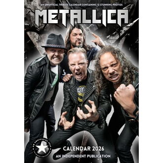 2026 METALLICA Calendar, NNM, Metallica