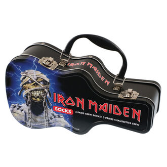 Gift Box (Socks Set of 3 Pairs) IRON MAIDEN - GUITAR - PERRI´S SOCKS - IMF370-078-O-M