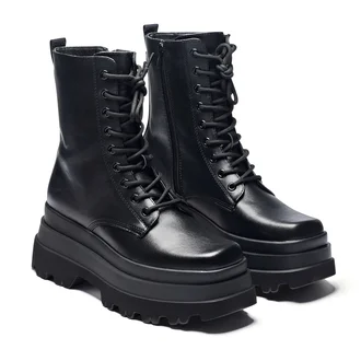 women's shoes KOI - Deathwatch Trident - Black - KA0061 - Metalshop.us