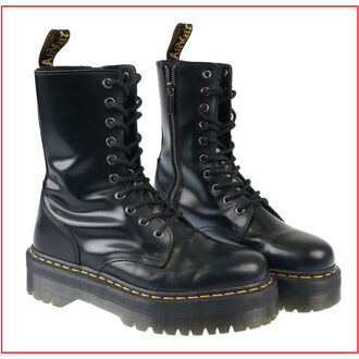 boots DR. MARTENS - 10-eye - Jadon Hi - DAMAGED - MY1428