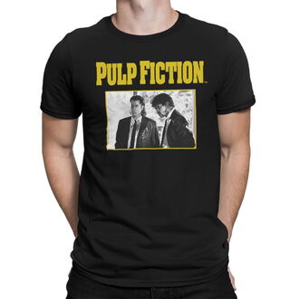 Men's T-shirt Pulp Fiction - Vince & Jules - Black - HYBRIS - PA-1-PF003-42075-BK