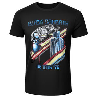 men's t-shirt Black Sabbath - US Tour 1976 - Black - 52195400