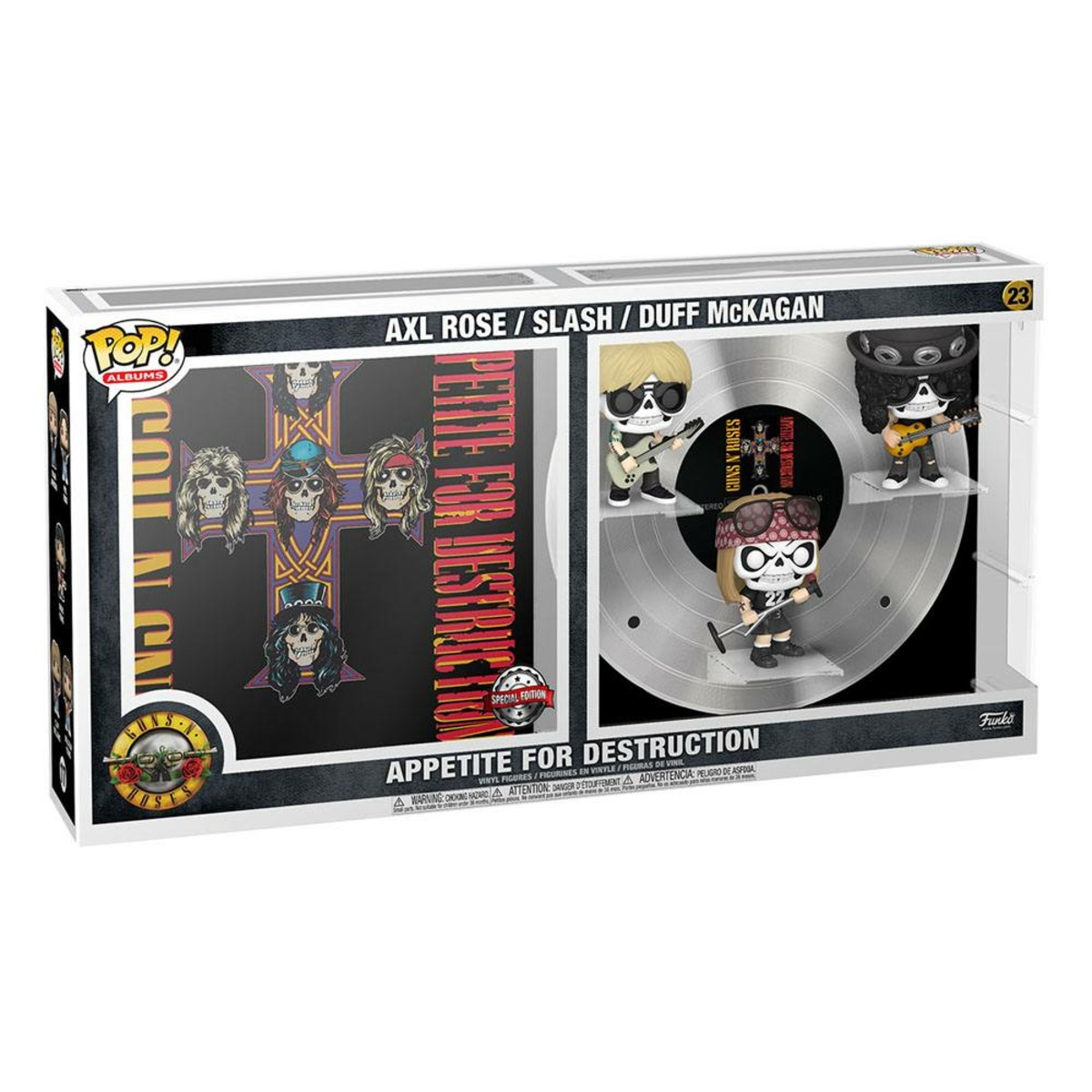 figurines (set) Guns N' Roses - POP! - Appetite For Destruction